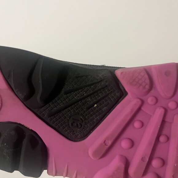 Kamik Big Girls Snowfall P Waterproof Winter Boot Black Purple Size 13 - Picture 4 of 8